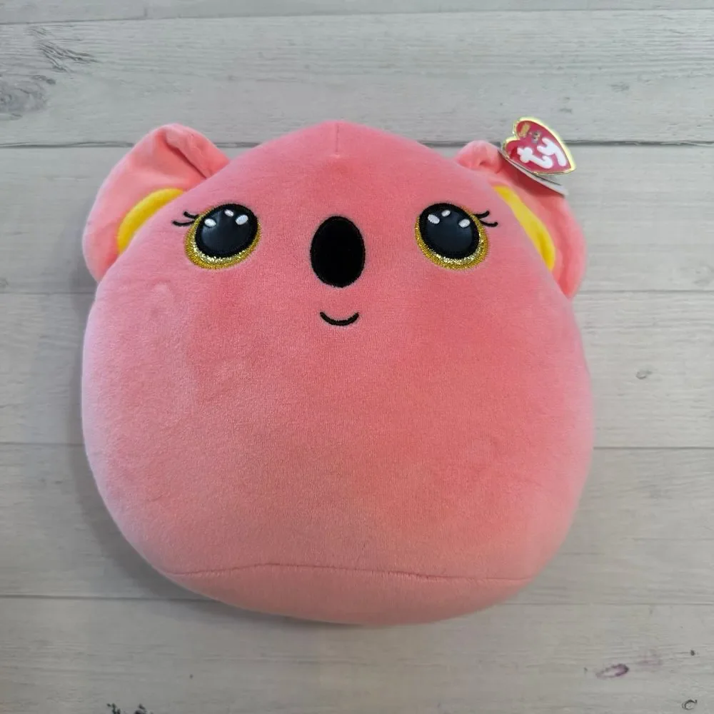 TY squish a boo poppy pink koala‎